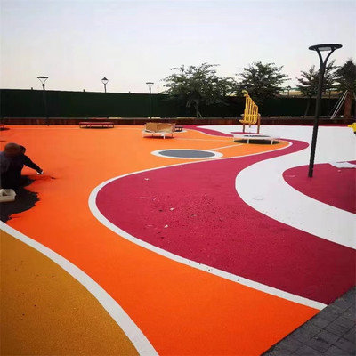 峰元體育EPDM塑膠地面施工 彩色橡膠顆粒生產(chǎn) 幼兒園地面鋪裝