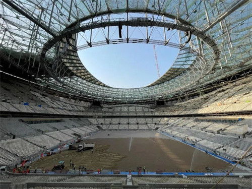 創(chuàng)下六項 世界之最 中國建造 首秀世界杯